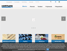 Tablet Screenshot of hartman.fi