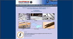 Desktop Screenshot of hartman.cz